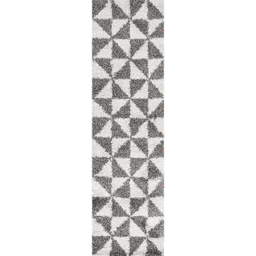 Alcudia Geometric Shag Area Rug